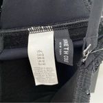 Kenneth Cole Crochet Look Bandeau Black One Piece Strapless Swimsuit NWTs Large Photo 11