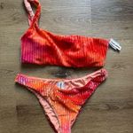 Dippin' Daisy's Dippin’ Daisy’s Ribbed One-Shoulder Swimsuit Photo 1