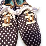 Keds Champion Black & White Polka Dot Lace Up Fashion Sneakers Sz 8 Photo 7