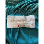 Bronx and Banco Romi Metallic Gown Blue Womens Size XS Photo 7