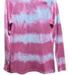 Nike Pro Combat Dri Fit Fitted Long Sleeve Shirt Tie Dye Pink Size XL Photo 3