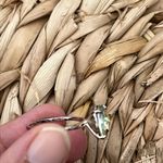 Swavorski Swarovski crystal lumigreen flower ring with authenticity tag size 8 Photo 2