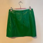 Princess Polly Faux Leather Matching Two Piece Corset Mini Skirt Green Womens 4 Photo 3