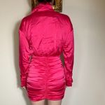 RUNAWAY THE LABEL RUNAWAY Bellanca Mini Dress Hot Pink Size M NWT Photo 4
