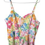 Old Navy  Women’s Floral Thin Strap Pocket Romper Sz XL Photo 1