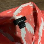 Natori Coral and White pj set L cozy casual fall classic boho designer $200 Pink Size L Photo 3