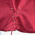 Harley Davidson  Size XL Maroon 3/4 Sleeve Lightweight Jacket Photo 8