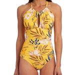 La Blanca  Belle Fiore High Neck One Piece Swimsuit Photo 0