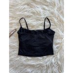 SKIMS Fits Everybody Cropped Cami Onyx Size Medium Photo 4