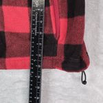 Columbia  Jacket Womens M Benton Springs Full-Zip Fleece Red Black Lumberjack Photo 8