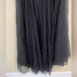 PARTYTIME Black MANY RHINESTONES Sz 16 Gown Prom Party Pageant Turquoise Photo 9