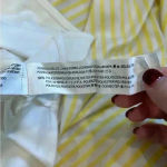 ZARA  yellow and white striped mini dress in size medium Photo 6