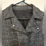 Banana Republic Tweed Moto Jacket Size 10P Photo 3