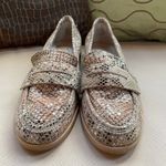 Seychelles Tigers Eye Penny Loafer Snake Size 6 Photo 4