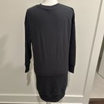 Old Navy NWT sold Navy Petite dark Gray Sweatshirt Dress Sz MP Photo 3