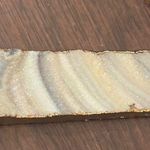 Sparkly Stone Bar Necklace Gold Photo 2