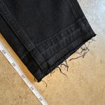 Rebecca Minkoff NWT  Vantablack Distressed Straight Taper Jeans Size 24 Photo 10