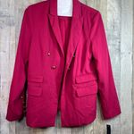 XOXO Size XL Long Sleeve Lined Jacket Padded Shoulders (Flaw Button Miss… Photo 1