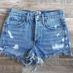 AGOLDE Parker Cut Off Denim Shorts - Swap Meet - Size 23 Photo 1