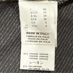 Missoni Vintage M  Metallic Chevron Knit Dress Size 4 Sleeveless Y2K Retro Chic Photo 7