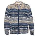Tiara International  fair isle Nordic sweater size M Photo 9