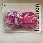 Lululemon NEW & IMPROVED SONIC PINK Everywhere Belt Bag White Wordmark Photo 4