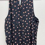 Fun2Fun  Womens Top 1X Polka Dot Office Career Workwear Elegant Party Cocktail Photo 7