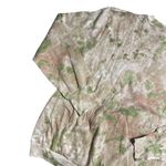 AFRM Munroe Olive Green and Blush Tie Dye Crewneck Pullover M Size M Photo 3