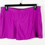 Nike Fit Dry Fuchsia Pleated Athletic Tennis Golf Fishing Skirt, Size Large Photo 0