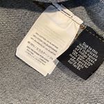 Madewell  Button Front Denim Skirt size 28 Blue Straight Mini Photo 4