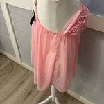 Passion Forever Pink  Nighty Babydoll Sheer Camisole Adorable SZ Large Photo 8