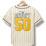 Her Universe Peanuts Snoopy and Woodstock Striped Baseball Jersey Photo 1