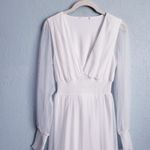 Baltic Born Layla White Long Sleeve Tulle Maxi Dress Photo 3