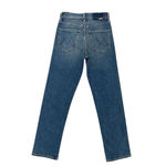 Mother Superior Jeans The Tomcat Kneeling on Stones High Rise Straight Crop 24 Blue Photo 3