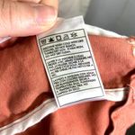 Hurley Womens Jean Jacket Asymmetrical Zip Short Crop Denim Pink Coral XS Photo 11