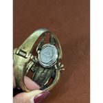 Strada rhinestone covered frog watch bracelet artsy quirky statement piece Photo 5