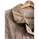 American Eagle  Outfitters Corduroy Bomber Jacket Brown ZipUp Collared Size S/P Photo 4
