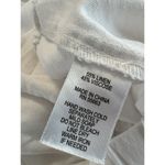 Cynthia Rowley  White Pull On Linen Blend Pom Pom Hem Pants Women’s Size 1X Photo 5