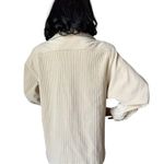 Vintage George Masket LTD Cream velvet corduroy jacket toggle closing size small Brown Photo 11