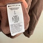 Athleta  Clarity V-Neck Sweatshirt Rustic Beige Photo 8