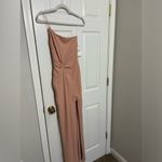 Nookie NWT Lust One Shoulder Gown in Blush Photo 3