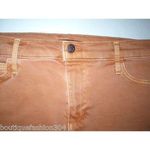 joe's jeans New $148 Womens NWT Cut off Skirt Dark Tan Brown 32 36 X 14 USA Deser Photo 3