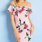 Guess Dress With Flounce Neckline sz S Photo 0