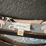 Avenue  Black and Pink Patterned Tunic Tank Top Blouse Photo 1