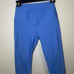 Fanka Blue Reversible Body Sculpt Compression 7/8 Leggings Women’s Size Medium Photo 1