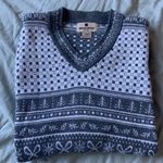 Woolrich Pullover V Neckline Sweater Size Medium Photo 0