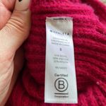 Athleta Shasta V Neck Sweater Hi Low 632081 SMALL FUSCHIA - VERY OVERSIZED Photo 4