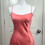 Victoria's Secret Victoria’s Secret Y2K Silk Mermaid Ruffle Pink Slip Dress Vintage Chemise Size M Photo 4
