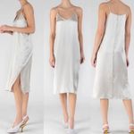 ATM Anthony Thomas Melillo Silk Slip Midi Dress Pearl size L Size L Photo 1