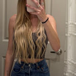 Levi's Frayed Levi Ribcage Shorts Photo 0